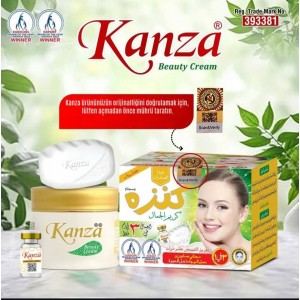 Kanza Beyazlatıcı (Leke Giderici Krem + Sabun ve Serum) 